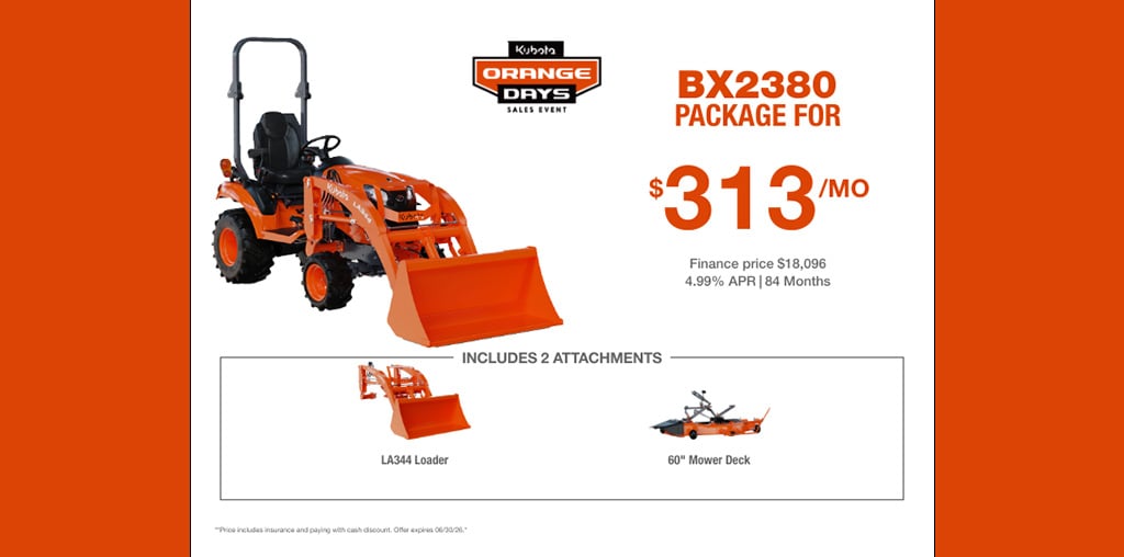 BX2380 Package - BX2380 + Attachments